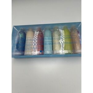 Simple Pleasures Shimmer Shower Gel & Body Lotion 7-Piece Gift Set 2010 Vintage